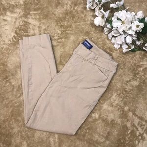 Old Navy Pixie Mid Rise Khaki pants